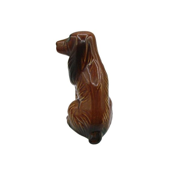 Dog Spaniel Hound Ceramic Pottery Figurine Brazil By MCS Mid-Century Modern Look - Picture 4 of 12